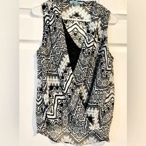 Aztec design blouse